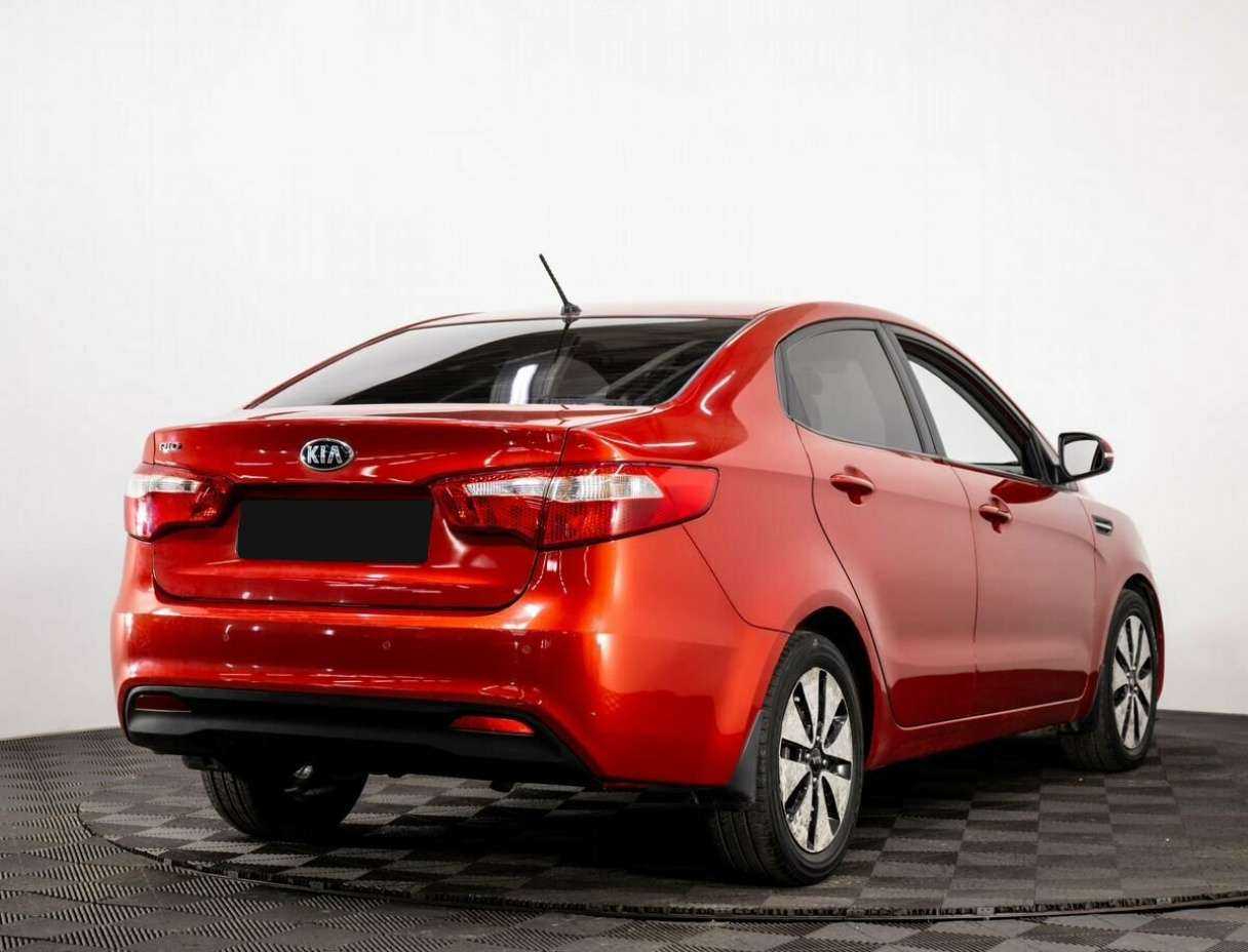 Kia Rio 4-speed, 2013 - фото №4