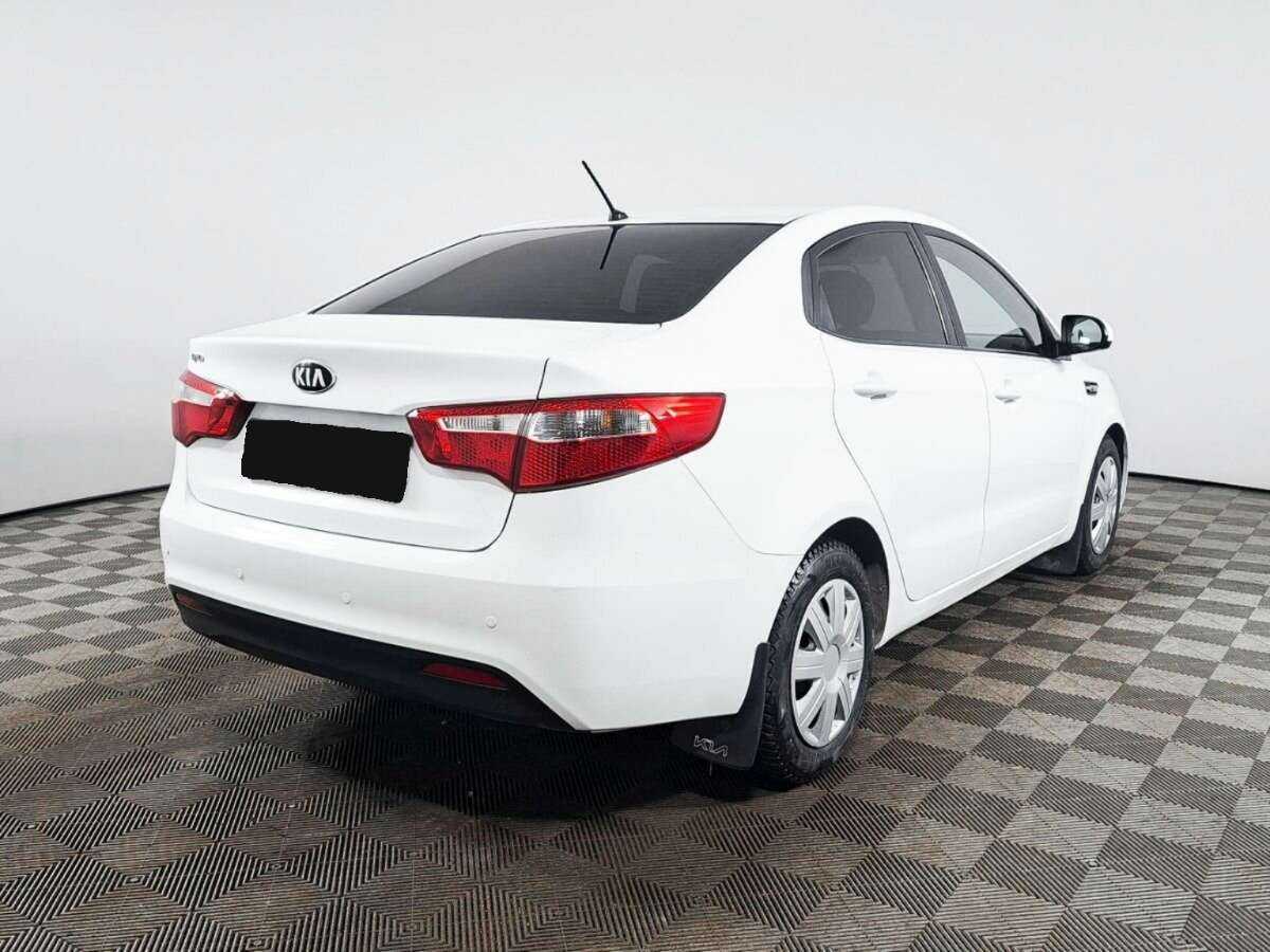 Kia Rio 6-speed, 2014 - фото №4