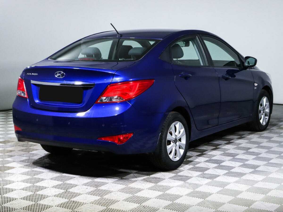 Hyundai Solaris, 2016 - фото №4