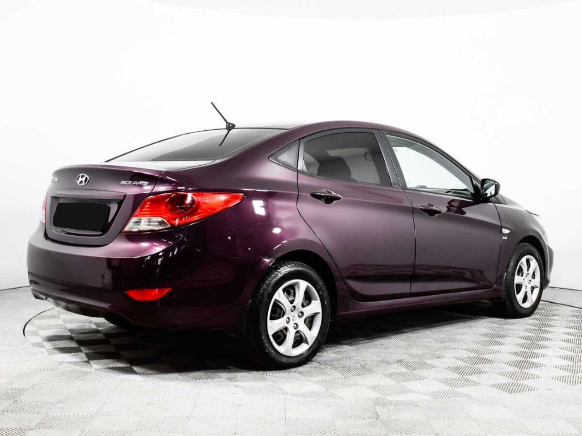 Hyundai Solaris, 2013 - фото №4