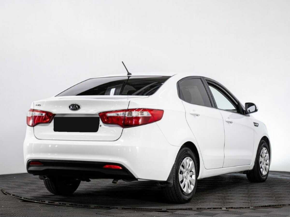 Kia Rio, 2012 - фото №4
