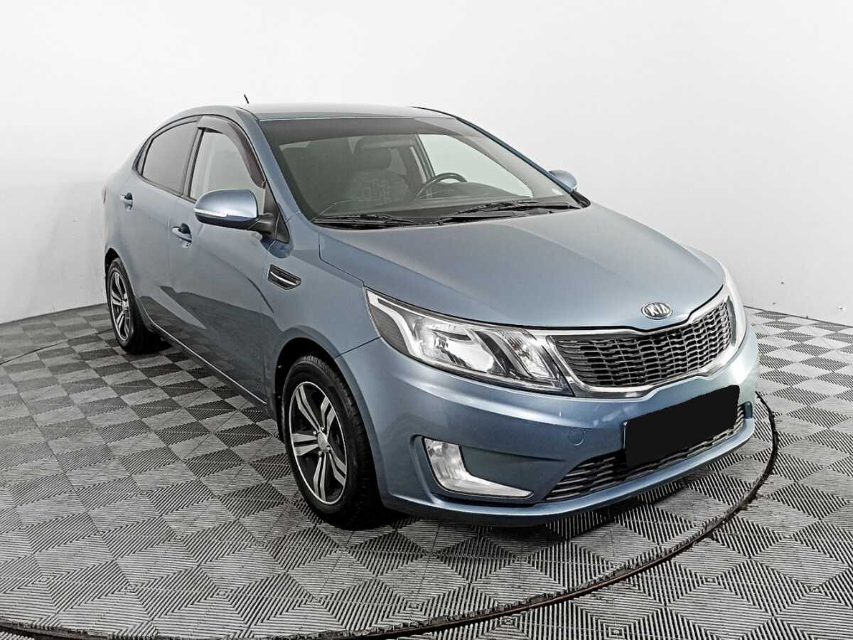 Kia Rio 5-speed, 2013 - фото №3