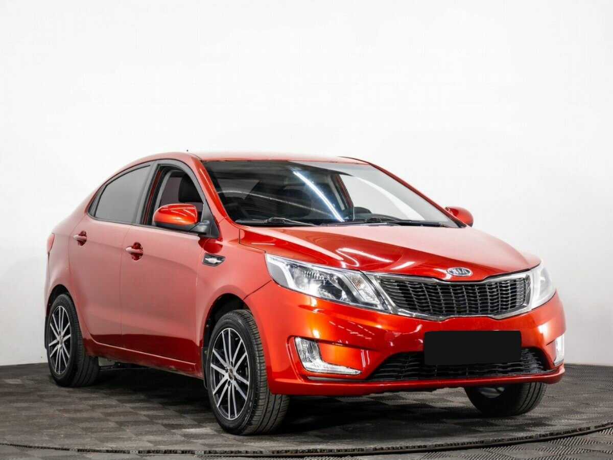 Kia Rio 5-speed, 2012 - фото №3