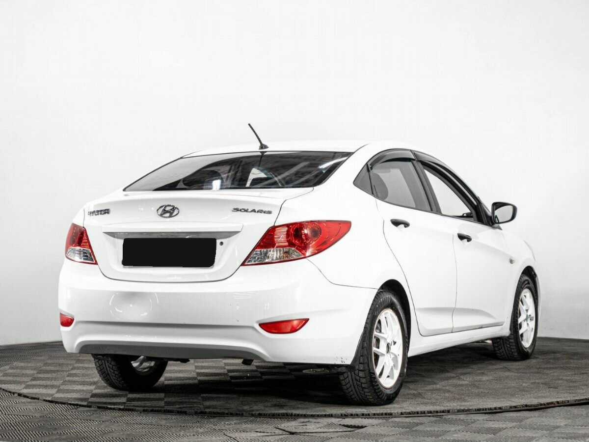 Hyundai Solaris, 2013 - фото №4