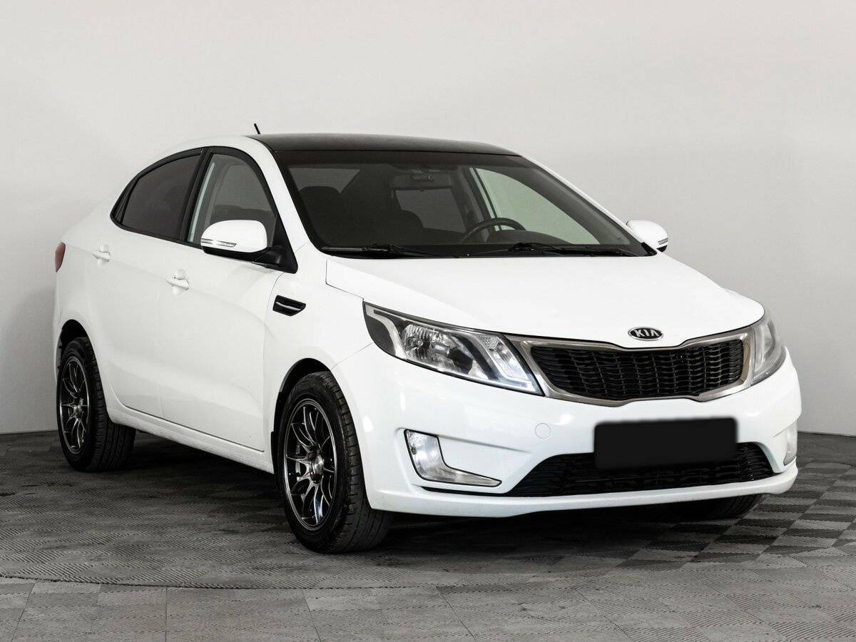 Kia Rio 4-speed, 2012 - фото №3