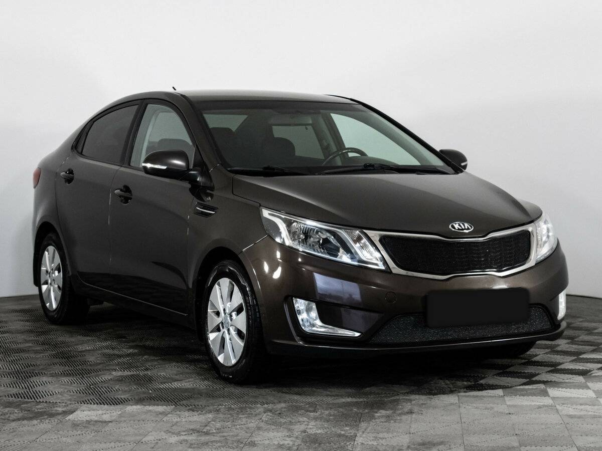 Kia Rio 6-speed, 2014 - фото №3