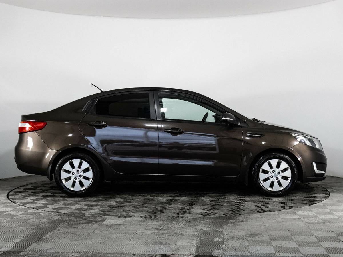 Kia Rio 6-speed, 2014 - фото №4