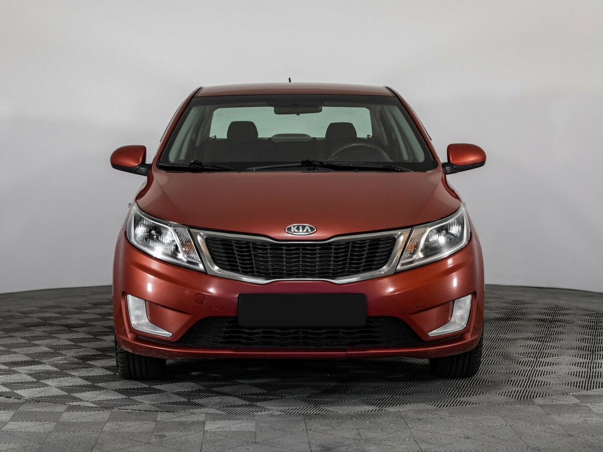 Kia Rio 5-speed III, 2012 - фото №2