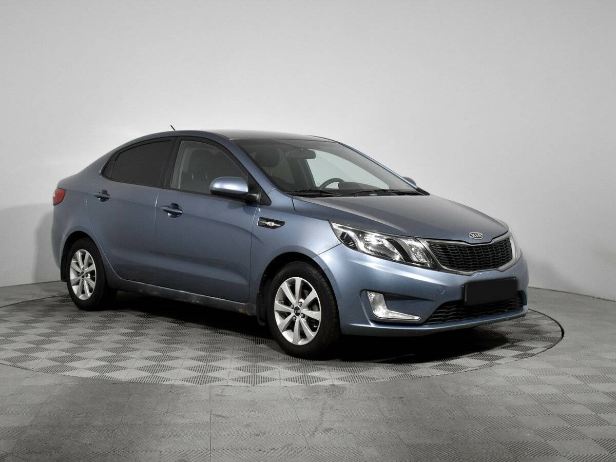 Kia Rio 5-speed III, 2012 - фото №3