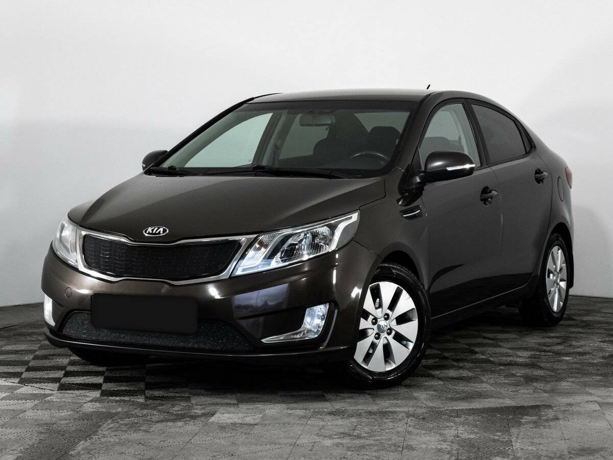 Kia Rio 6-speed, 2014